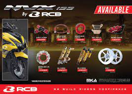 Performance parts include big bore kits for kawasaki bikes. Yamaha Nvx 155 Rcb Racing Boy Uma Racing Sarawak Facebook