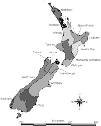District Council Boundaries Nz Map Of New Zealand Showing Regional Council Boundaries. | Download  Scientific Diagram