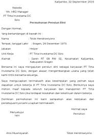 Surat berhenti kerja notis 2 minggu. Download Sample Surat Rasmi In English Surat Rasmi C