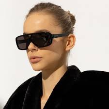 UNIQUE VINTAGE ANTIQUE LEO GLASS CREST CHATELAINE BRONZE PIN BROOCH CHARMS