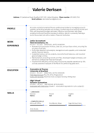 Review our writing tips to make sure you're getting the math right on your quest to land employment. Junior Accountant Resume Sample Kickresume
