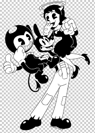 This collection of coloring pages is of bendy also known as the dancing demon. Bendy And The Ink Machine Coloring Book 2597561 Png Images Pngio