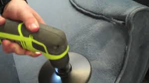 Drill Brush Powered Upholstery Cleaning Agitation Brush Youtube