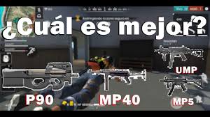 Los jugadores no podrán seguir escondiéndose en el follaje. Cual Arma Es Mejor Mp40 P90 Ump O Mp5 Free Fire Youtube