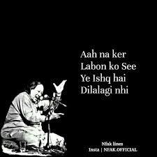 Zakhm Pe Zakhm Kha K Bhi Apny Laho K Ghoont Pi Aah Na Kr Labo Ko C Ye Ishq Hai Dil Lagi Nhi Nfak Quotes Love Quotes Poetry Love Romantic Poetry