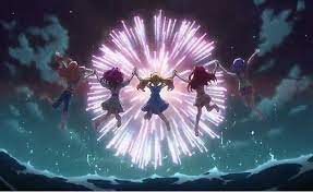 The Ending Scene On Aikatsu Stars The Movie Scene Stars Movies
