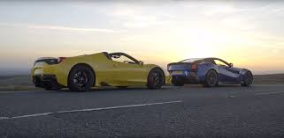 We have almost everything on ebay. Supercardriver Pits A Ferrari 458 Speciale Aperta Vs A F12 Tdf