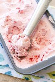 Homemade Strawberry Ice Cream Homemade Strawberry Ice Cream Strawberry Ice Cream Ice Cream Recipes