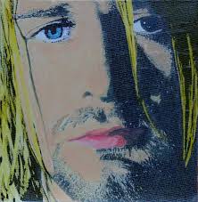 Kurt cobain tormented is a painting by brad jensen which was uploaded on may 18th, 2010. Literally Kurt Cobain Mixed Media By Gary Hogben