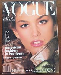 US Vogue September, 1987 Cindy Crawford , Molly Ringwald