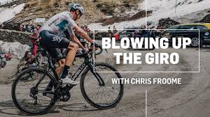 Chris froome obe (born 20 may 1985) is a british road racing cyclist, who currently rides for uci froome has also won two olympic bronze medals in road time trials, and also took bronze in the. Blowing Up The Giro D Italia Chris Froome Fuelled By Science Youtube