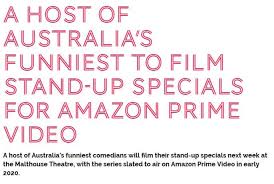 Epic drama set thousands of years before the events of j.r.r. Amazon Prime Video Australia Announces New Series Of Comedy Acts In The Amazon Amazon Advertising News And Blog