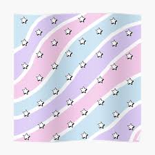 76 blue galaxy wallpapers images in full hd, 2k and 4k sizes. Aesthetic Yellow Orange Red Waves With Stars Wallpaper Poster By Pastel Paletted Redbubble