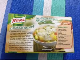 Ini resepi wajib maktok bila mrh dok sana. Resepi Sup Ayam Knorr Famousresipi Farbuck Com