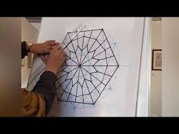 38 draw a persian orosi glass islamic geometric pattern youtube geometric patterns drawing islamic art pattern islamic patterns