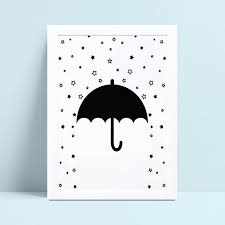 Nugent, do the new york times, deu ao filme cinco das cinco estrelas, dizendo: Quadro Quadro Decoracao Guarda Chuva Preto Chuva De Estrelas Quadros 23x33cm Conspecto