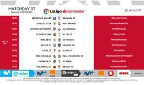 The campeonato nacional de liga de primera división, commonly known simply as la liga and officially as laliga santander for sponsorship reasons, stylized as laliga, is the men's top professional football division of the spanish football league system. Laliga Santander 2020 21 Laliga