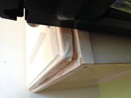 You will still see a slight line but not near as bad. Help Yucky Peeling Melting Thermofoil Cabinets