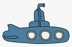 Submarine Clipart Simple Submarine Clipart Transparent Hd Png Download Kindpng