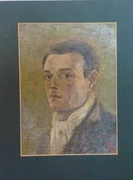 Victor self portrait, oil