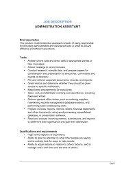 Answers phone calls, schedules meetings and supports visitors. Resume Letter Examples