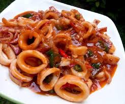 Mari simak resep kerang aneka resep kerang. Resep Cumi Asam Manis Pedas