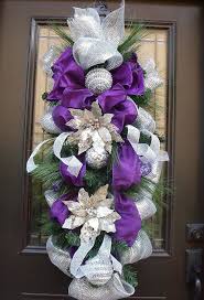 Purple and silver christmas decorations. 28 Charming Purple Christmas Decorations For Maximum Appeal Decor Home Ideas