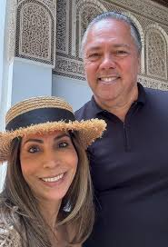 Synara e Claudio Leal curtem férias em Marrocos