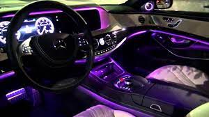2014 Mercedes Benz S63 Amg Amazing Interior Lighting Custom Car Interior Mercedes Interior Best Luxury Cars