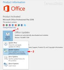 Office 2013 ini memiliki interface yang hampir sama dengan office 2016 dan office 2019. 3 Cara Menonaktifkan Pembaruan Update Microsoft Office