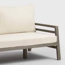To get the most accurate cushion fit, measure: San Sebastian White Outdoor Bench Replacement Cushions