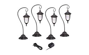 Bellagio Bronze 6 Piece Led Landscape Light Kit Set John Timberland Amazon Com