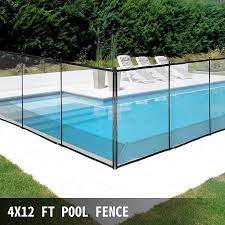 With a removable pool fence, you can have free space at any time. Amazon Com Happybuy Pool Fence For Inground Pools 4 X 12 Pool Fence Black Mesh Barrier Removable Diy Pool Fencing With Section Kit 4 X 12 Garden Outdoor