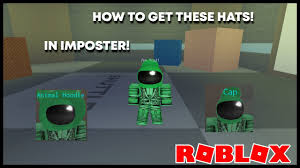 How To Get The Animal Hoodie And The Cap In Imposter Roblox Youtube