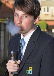 Let my boy smoke his e-cigarette at school, says mum