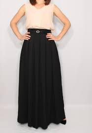 With this prom skirt you would be irresistible at a night Free Shipping High Waisted Black Maxi Skirt With Pockets Up To 66 Off