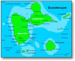 Map of guadeloupe, satellite view. Guadeloupe Maps French Caribbean