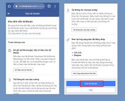 Nhấp vào và chọn xóa ảnh. 2 Cach Xoa Tai Khoáº£n Facebook VÄ©nh Viá»…n Khong Thá»ƒ Khoi Phá»¥c