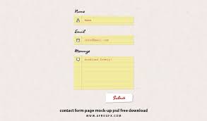 Download Contact Form Page Mock Up Psd Free Download Branding Mockup Psd Free Mockup Free Download Mockup