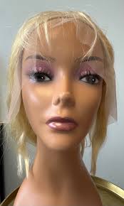 10” 13x4 100% Human Hair Frontal 613 Bodywave Wig