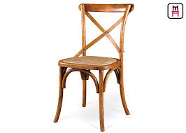 Their vintage style features a curved back with a vertical slat and drain holes in the seat that help prevent rust and keep it looking like new. Wedding Event Romantic Wood Restaurant Chairs X Back Chair Rattan Seats French Style