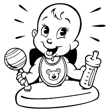 Dibujos Para Colorear Bebes