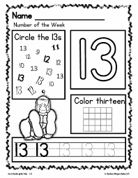 Number Of The Week For Kinder And Pre K Kindergarten Math Worksheets Pre Kindergarten Math Kindergarten Math Numbers