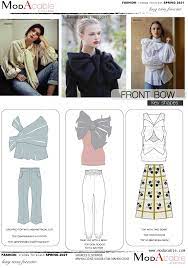 Spring 2021 Trend Front Bow Fashion Trending Moodboard Fashion Trend Forecast Fashion Forecasting