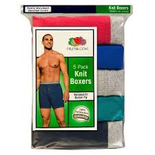 Fruit of the loom men's big man knit boxers (2x big man, assorted plaid boxers 3pk) more. Fruit Of The Loom Men S 5pk Boxers Colors May Vary Target