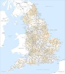 Outside the british isles, england is often erroneously considered synonymous with the island of great britain (england, scotland, and wales) and even with the entire united kingdom.despite the political, economic, and cultural legacy that has secured the perpetuation of its name, england no longer officially exists as a governmental or political unit—unlike scotland, wales, and northern. England Political Map Royalty Free Editable Vector Map Maproom