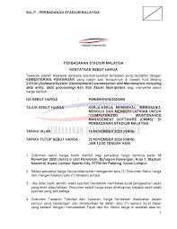 For more information and source,. Official Portal Perbadanan Stadium Malaysia Makluman Untuk Mengeluarkan Iklan Kerja Kerja Membekal Memasang Menguji Dan Memberi Latihan Untuk Computerized Maintenance Management Software Cmms Di Perbadanan Stadium Malaysia