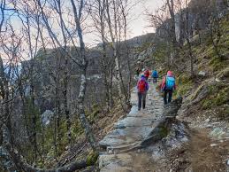 Press to show information about this location. Wanderung Auf Den Preikestolen Little Discoveries