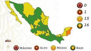January 2021 was the worst month for cases and deaths in mexico. La Mitad De Mexico Alcanza El Semaforo Verde Por Covid Ya Son 16 Estados En Riesgo Minimo De Contagio Y Solo Uno En Color Naranja