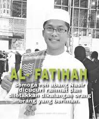 Allahyarham nassier wahab meninggal dunia di pusat perubatan universiti malaya di sini jam 12.45 pagi pada 5 disember yang lalu dipercayai akibat komplikasi ketumbuhan pada rahang kiri yang dialami sejak lima tahun yang lalu. Datuk Nasir Wahab Meninggal Dunia Resdongs Entertainment Facebook